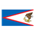 American Samoa Flag Color PDF