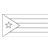 Puerto Rico Flag Line PNG