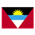 Antigua and Barbuda Flag Color PNG