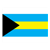 The Bahamas Flag Color PDF