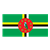 Dominica Flag Color PNG