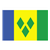 Saint Vincent and the Grenadines Flag Color PDF