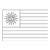 Uruguay Flag Line PNG