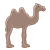 Two-Humped Camel Color PNG