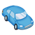 Blue Car Color PNG
