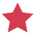 Red Star Color PNG