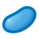 Blue Jelly Bean 