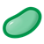 Green Jelly Bean Color PNG