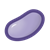 Purple Jelly Bean Color PNG