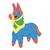 Donkey Piñata Color PDF