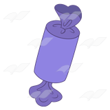 Long Purple Candy