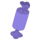 Long Purple Candy 