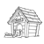 Doghouse Line PNG