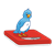 Bird on Scale Color PNG