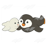 Seal and Penguin