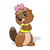 Beaver Girl Color PDF
