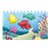 Ocean Scene Color PNG