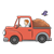 Man Driving Truck Color PNG