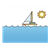 Boat on Ocean Color PDF