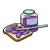 Jelly on Toast Color PNG