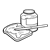Jelly on Toast Line PNG