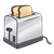 Silver Toaster Color PNG