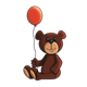 Bear with Balloon 