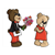 Bear Giving Flowers Color PDF