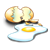 Cracked Egg Color PNG