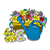 Flower Basket Color PDF