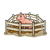 Pig in Muddy Pen Color PNG