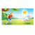 Boy Chasing Rabbit Color PNG