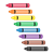 Eight Crayons Color PNG