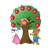 Apple Tree Color PNG