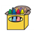 Open Crayon Box Color PDF