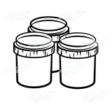 Three Paint Jars