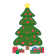Christmas Tree with gifts