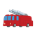 Red Fire Engine Color PNG