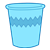 Blue Cup Color PNG