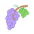 Purple Grape Cluster Color PDF