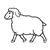 Smiling Sheep Line PDF