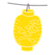 Japanese Lantern yellow