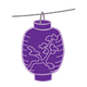 Japanese Lantern purple