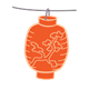 Japanese Lantern orange