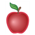 Red Apple 1 Color PDF