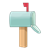 Open Mailbox Color PNG