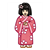 Girl in Pink Kimono Color PDF