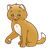 Tan Kitten Color PNG