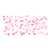 Pink Heart Pattern Color PNG