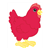 Red Chicken Color PDF